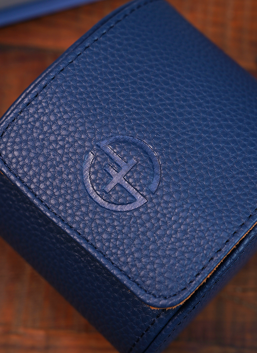 حافظة ساعة زرقاء – ساعة واحدة