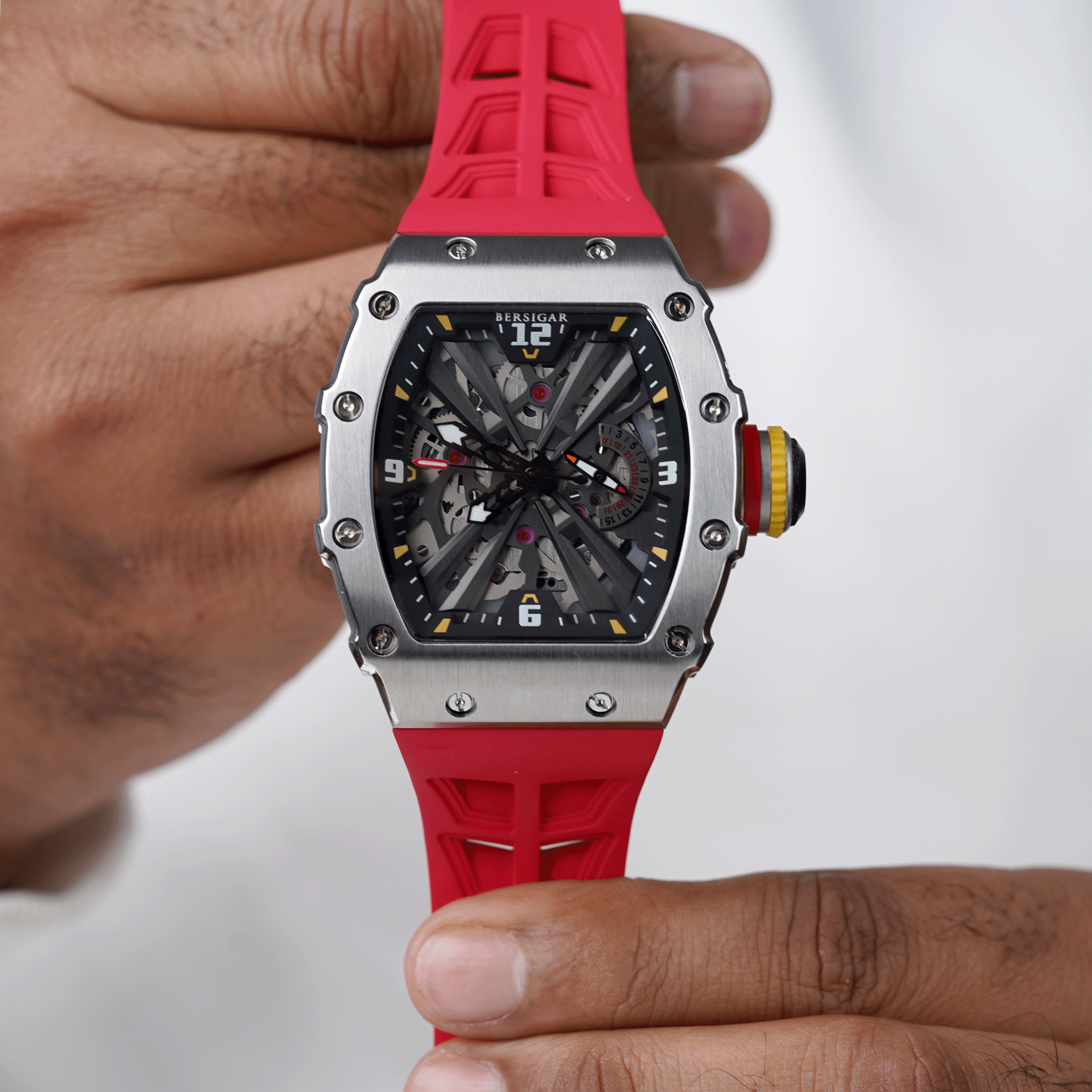 BERSIGAR RICHARDO 1738 RED - Berisgar – Bersigar Watches