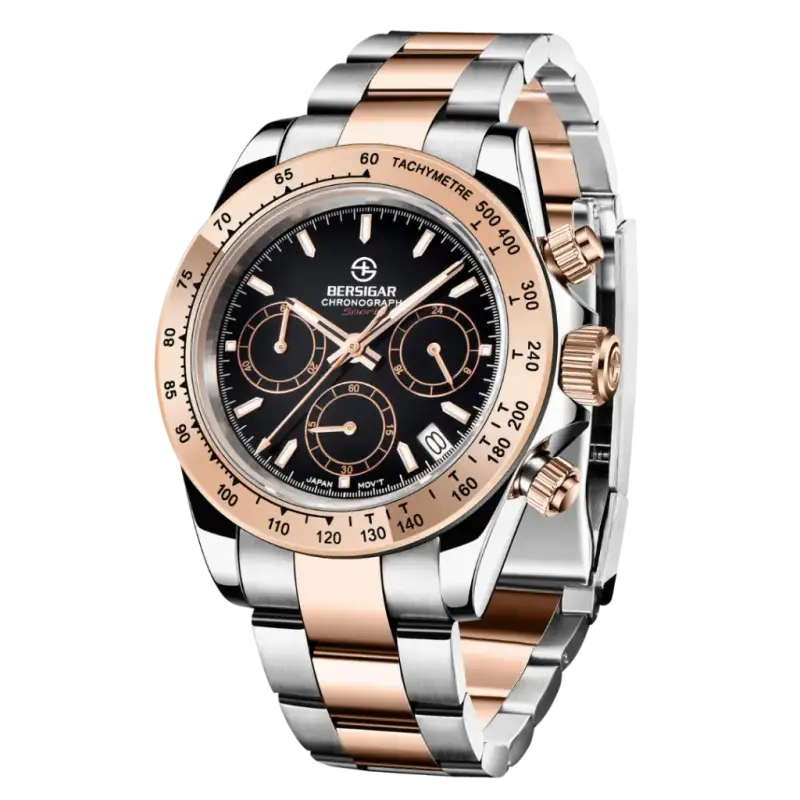 BERSIGAR LUXAURA 1644 BICOLOR NEGRO Berisgar Bersigar Watches
