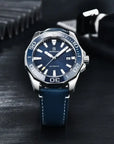 BERSIGAR TIMECRAFT 1668 BLACK STRAP - watches