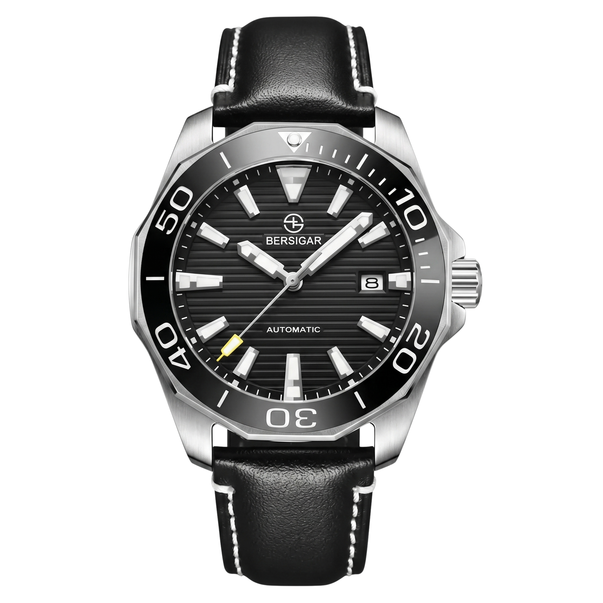 Bersigar Timecraft 1668 Black Strap - Berisgar – Bersigar Watches