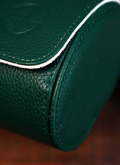 Astuccio verde per orologi – Tre orologi