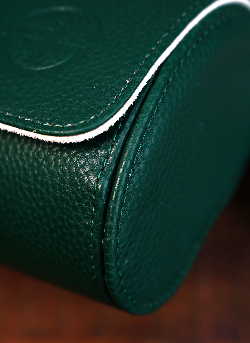 Grüne Uhrenrolle – Drei Uhren